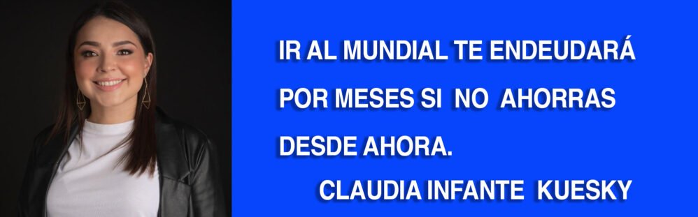 Claudia Infante. Kueskybanner